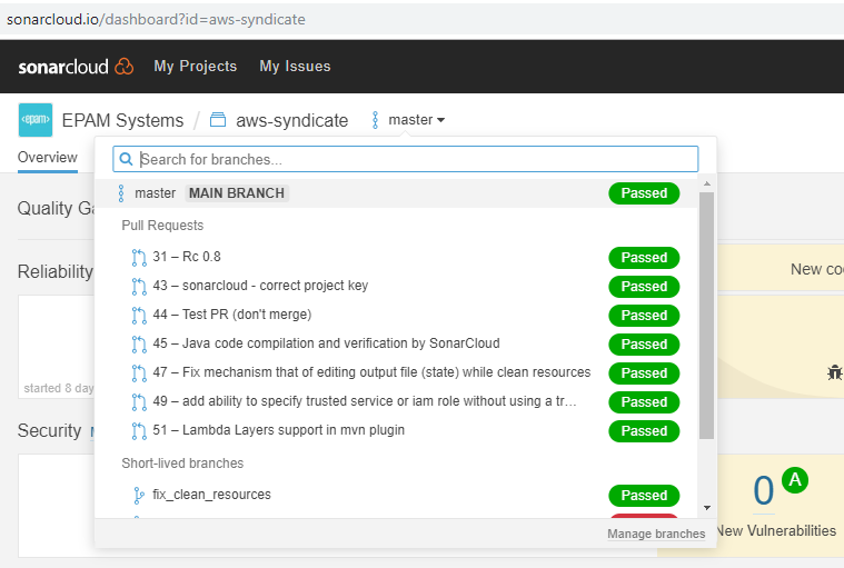 Project badges from private project into a private GitHub repository -  SonarQube - Sonar Community